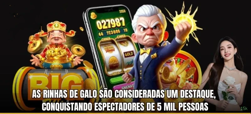 Imagem promocional dos jogos de lottery da 15k